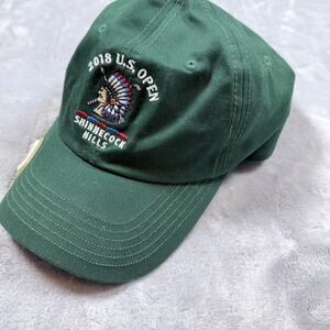 2018 US Open Shinnecock Hills Golf Cap Green USGA Member Embroidered Adjustable